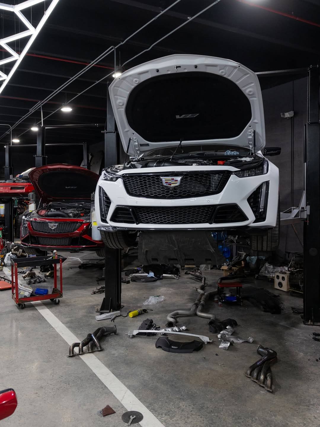Workshop floor